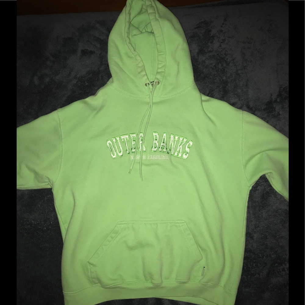 Lime Green Outer Banks Hoodie